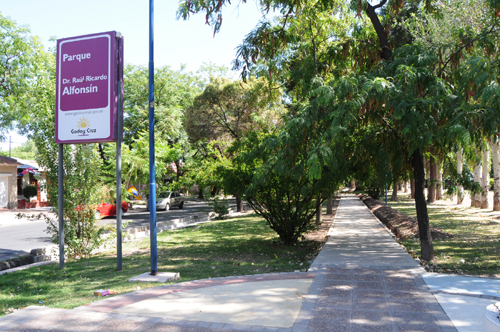 Paseo a Afonsín con juegos y pista salud bajo impacto Paseo a Afonsín con juegos y pista salud bajo impacto