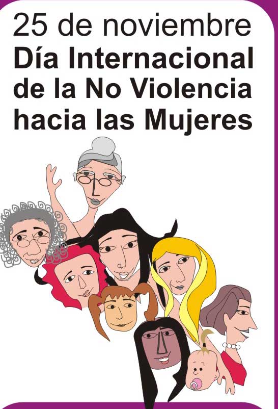 Día Internacional de No Violencia hacia las Mujeres web