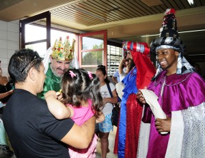 Los Reyes Magos también pasaron por el Notti