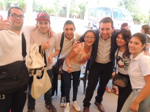 Tadeo García Zalazar estuvo presente en el Día de la Accesibilidad.