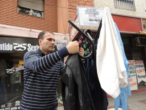 perchero solidario