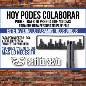 placa perchero