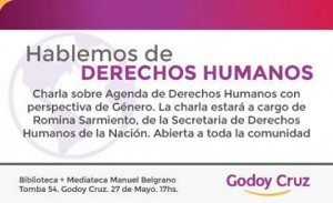 charla sobre derechos humanos