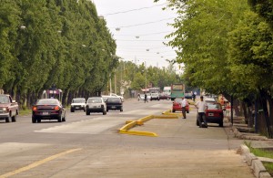 Pavimento Sarmiento Tiburcio Benegas a nuevo