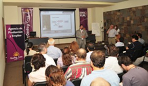 Charla sobre financiamiento de empresas