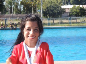 Sonriente. Marianela es un ejemplo de superación.