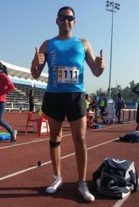 Pablo sacó pasaje para el Mundial de la especialidad.