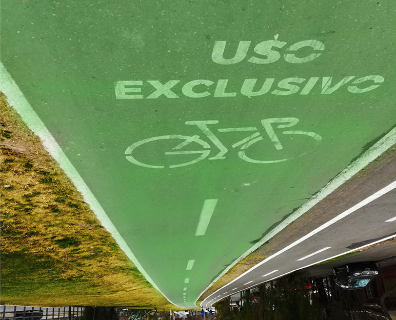 cartel ciclovia