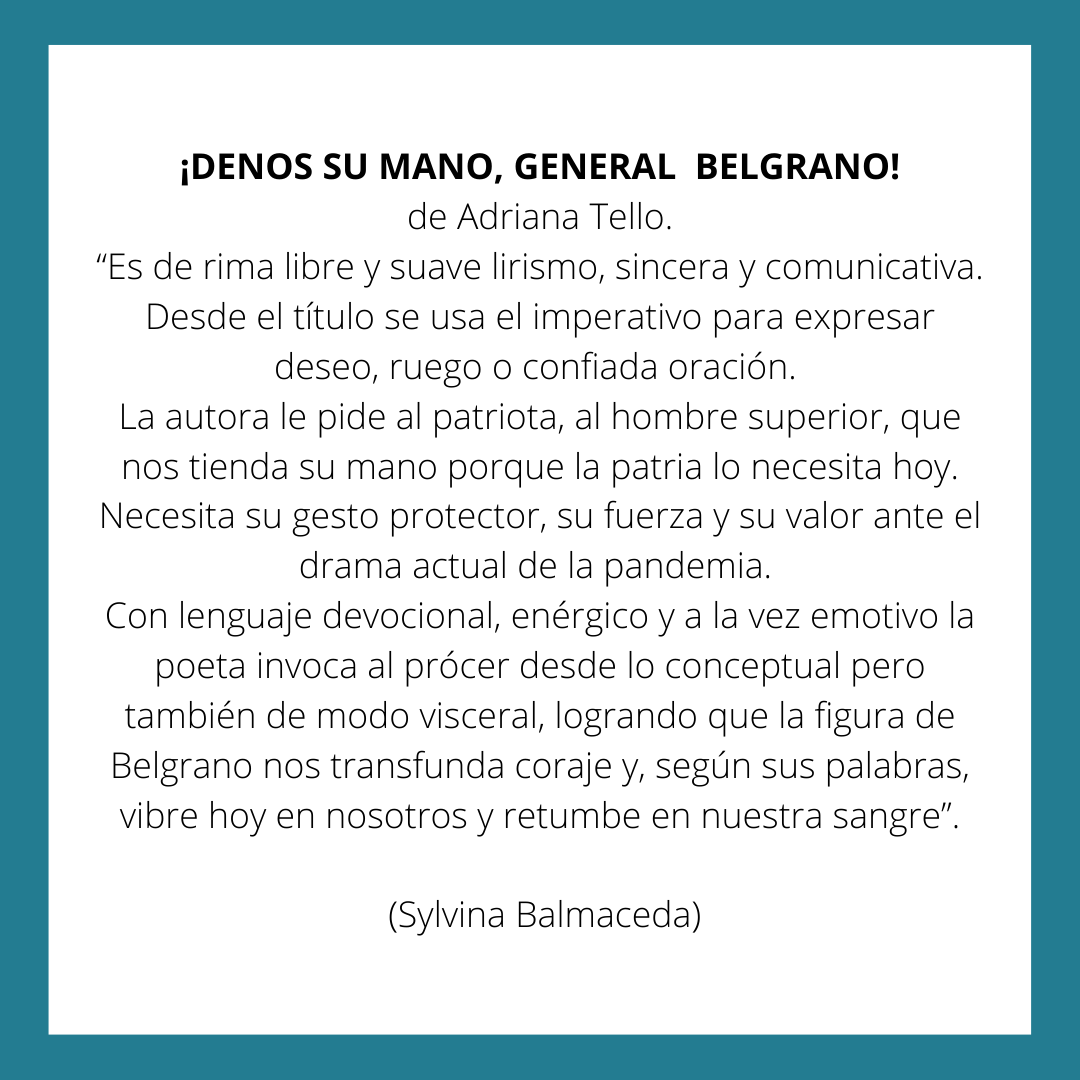 El concurso literario "Belgrano hoy" tiene sus ganadores  Godoy Cruz