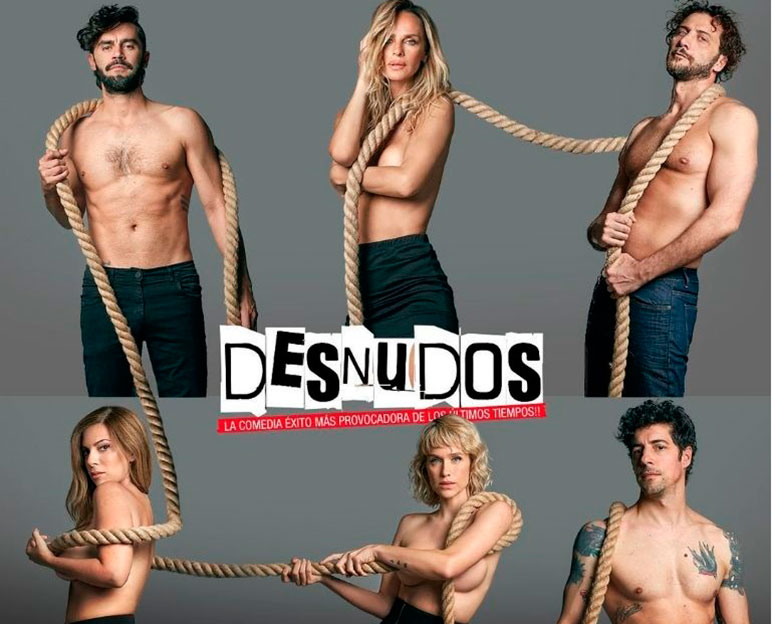 El éxito de “Desnudos” llega al Teatro Plaza - Godoy Cruz