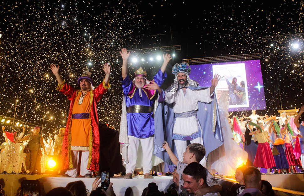 La ilusión se renueva con la llegada de Los Reyes Magos - Godoy Cruz