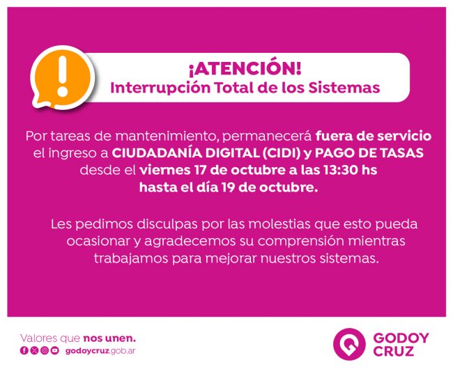 Aviso corte B