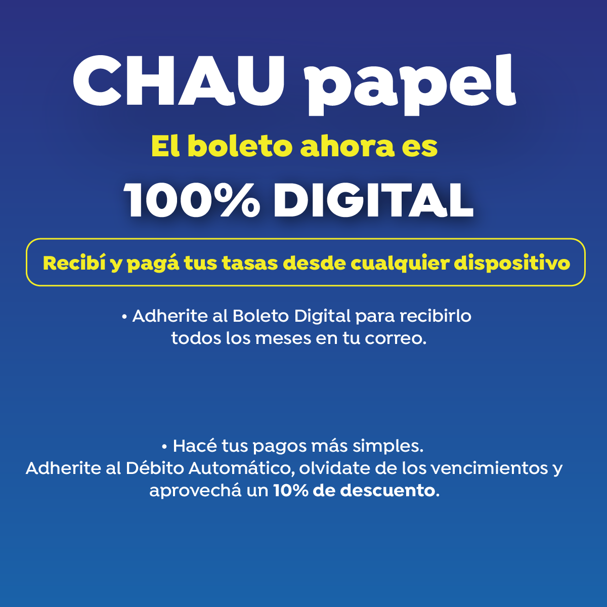 Boleto Digital - Godoy Cruz